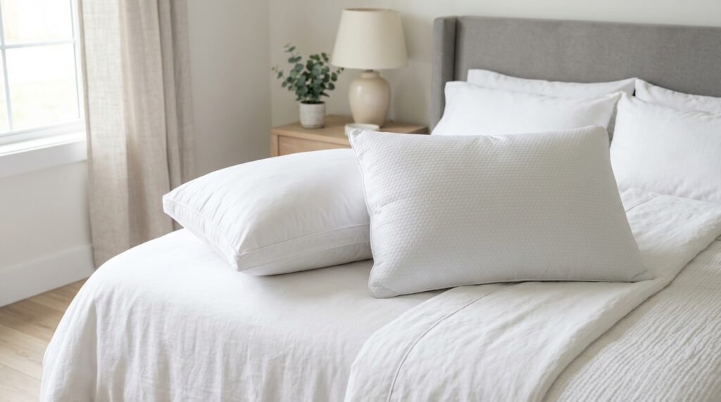 Beckham Cooling Pillow vs Original Pillow