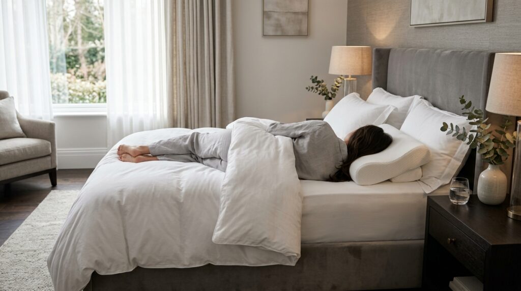 Beckham Memory Foam Pillow for Side Sleepers